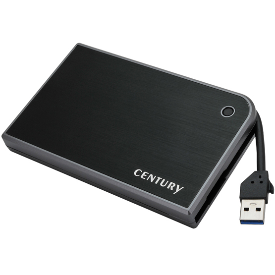MOBILE BOX USB3.0接続 SATA6G 2.5インチHDD/SSDケース ブラック＆グレー