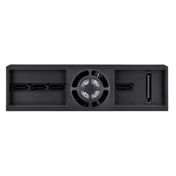 5インチベイにまとめるラック 2.5×4 SATA6G(4台タイプ)