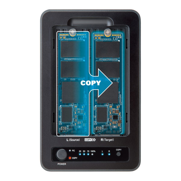 裸族のクローンベース NVMe USB20G