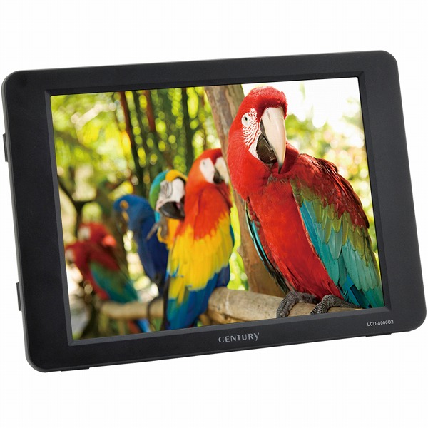 8インチUSB接続サブモニター plus one (8型/800×600/USB/ブラック/スピーカー:なし)