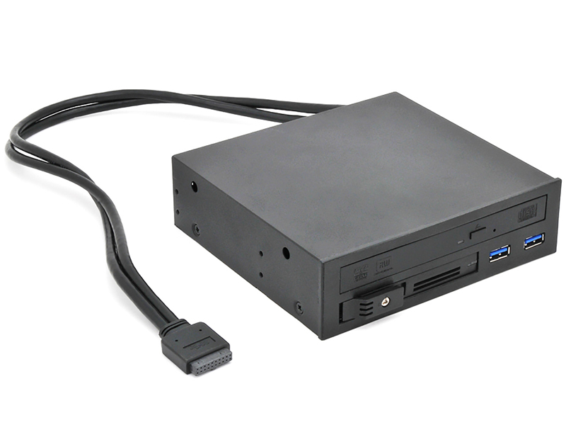 iStarUSA マルチリムーバブルラックV2 Slimドライブ＆2.5 SATA＆USB