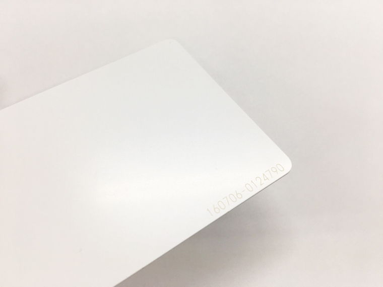 FeliCa Lite-S 非接触ICカード PET系/白無地/刻印あり（1～99枚）