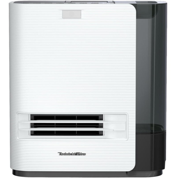 セラミックファンヒーター 加湿機能付 暖房1200W 加湿量480ml/h ホワイト