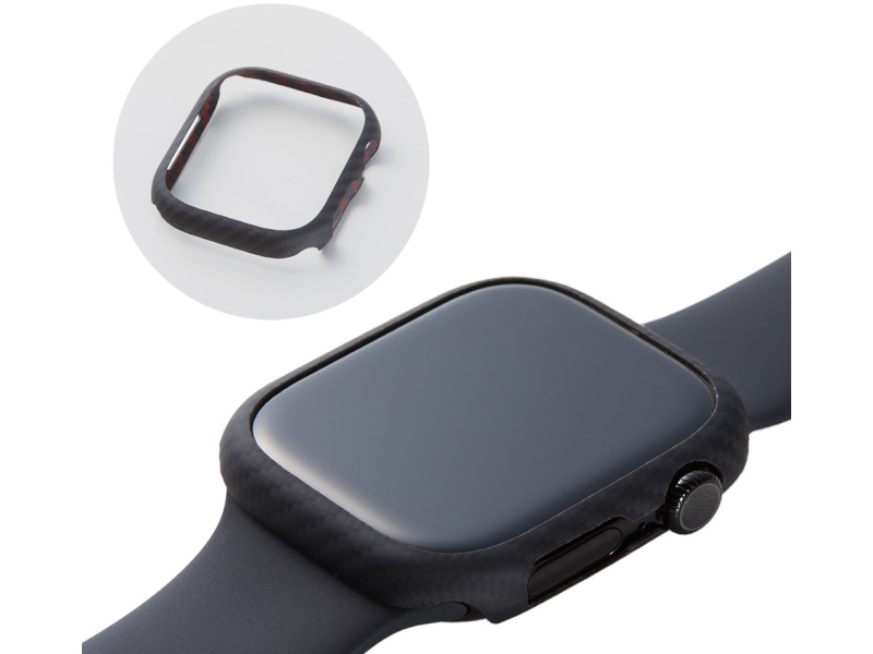 Ultra Slim & Light Case DURO for Apple Watch 10 46mm マットブラック