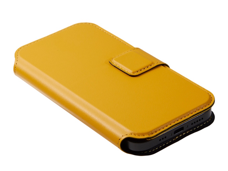 SNAPCOVER Mサイズ（6.1～6.3インチ） (ミモザイエロー)