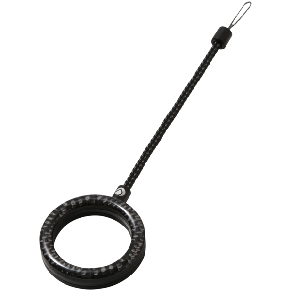 Finger Ring Strap Aluminum Combination カーボン/ブラック