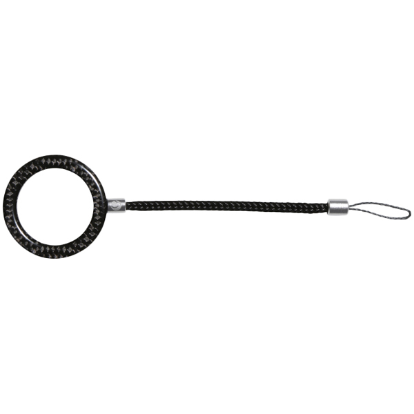 Finger Ring Strap Aluminum Combination カーボン/ブラック