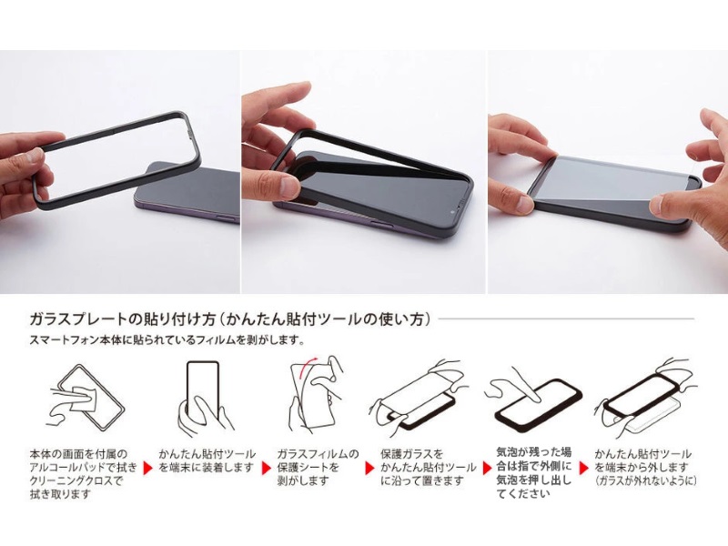 貼付け方