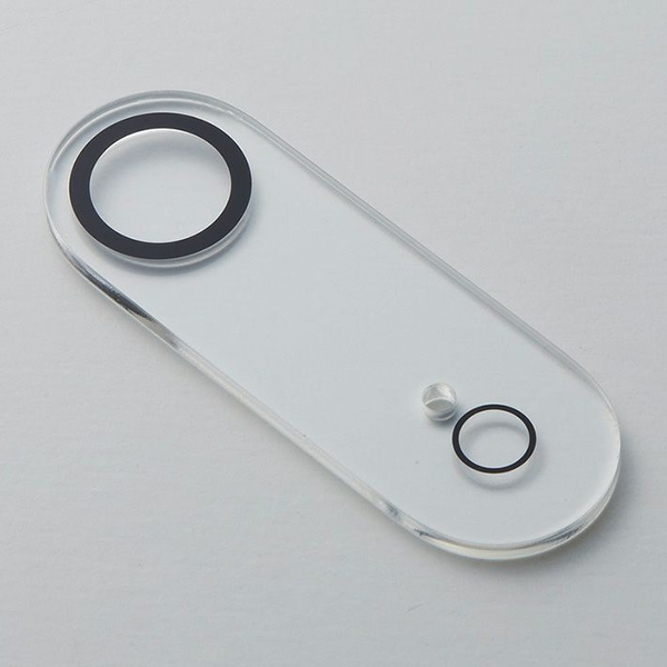 CLEAR HYBRID CAMERA LENS COVER for iPhone Air