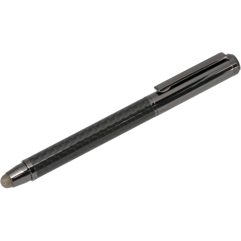 Carbon Touch Pen with Ballpoint Pen ブラックカーボン＆ブラック