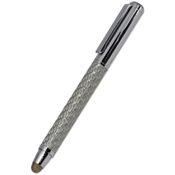 Carbon Touch Pen with Ballpoint Pen シルバーカーボン＆シルバー