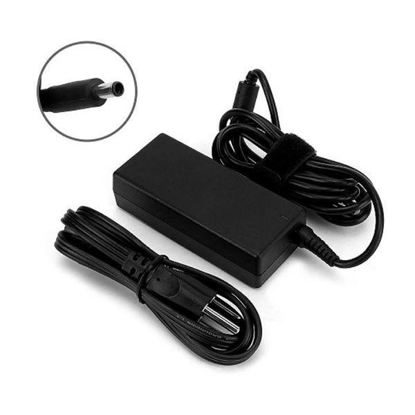 デルの 4.5 mm バレル 65ワット ACアダプタ（2 メーター 電源コード付属） - Japan