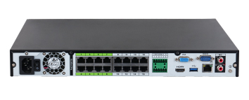 監視カメラ用レコーダー、16ch 1U 16PoE 2HDDs ネットワークビデオレコーダー