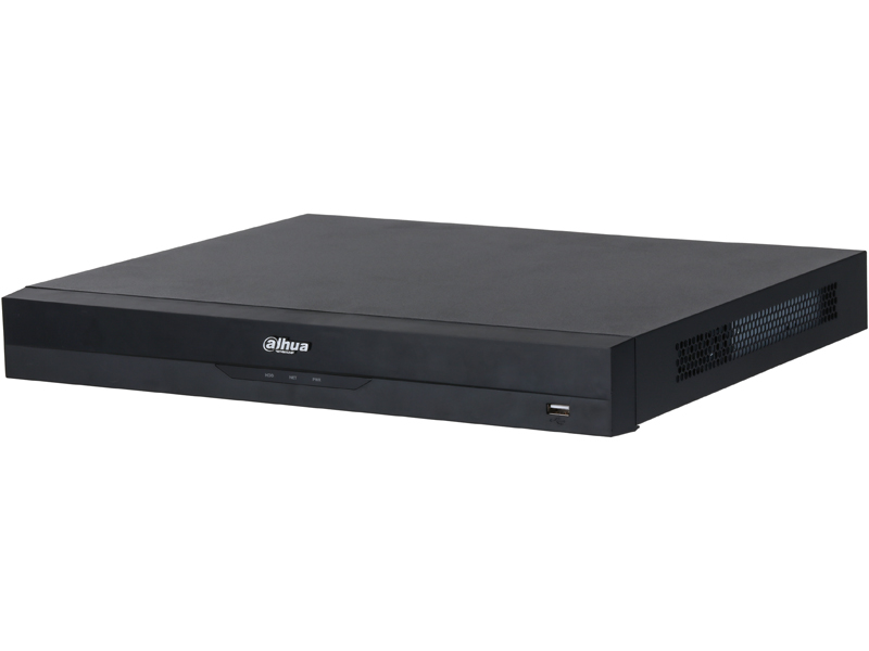 監視カメラ用レコーダー、16チャンネル 1U 8PoE 2HDD WizSense ネットワークビデオレコーダー