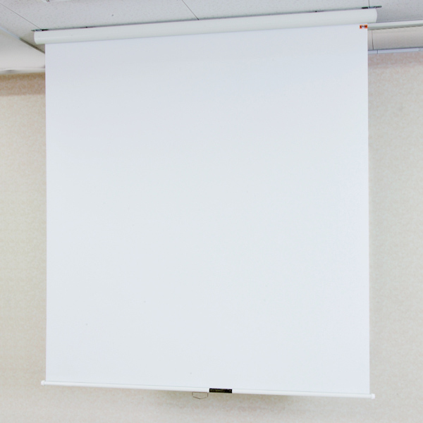 スプリング巻上ミニスクリーン 80インチ