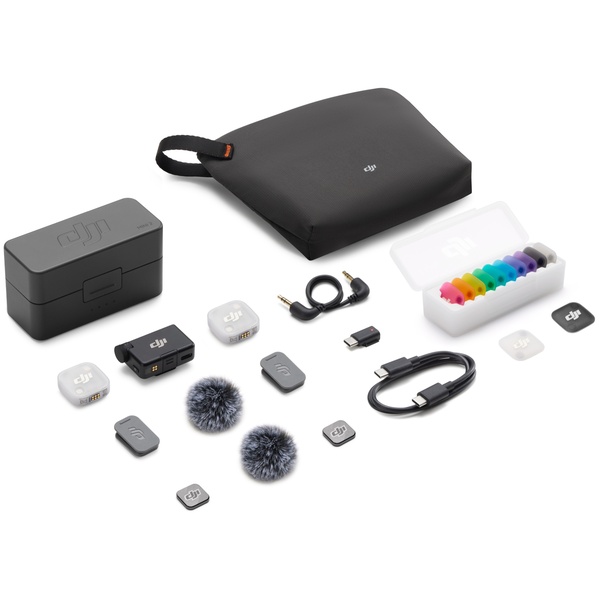DJI Mic Mini 2（2 トランスミッター + 1 レシーバー + 充電ケース）
