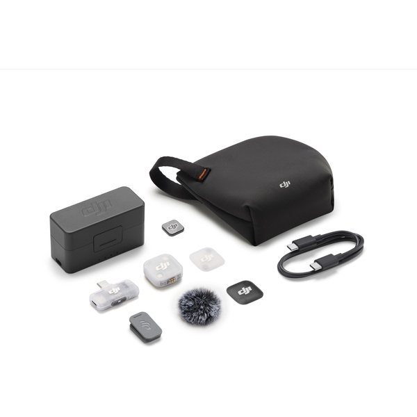DJI Mic Mini 2（1 トランスミッター + 1 モバイルレシーバー + 充電ケース）