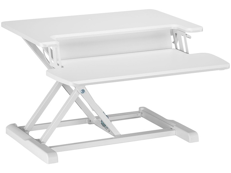 卓上昇降デスク デュアル650 ホワイト