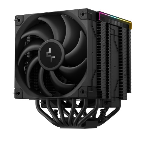 AK620 DIGITAL PRO/空冷CPUクーラー/デュアルタワー/デジタルパネル搭載/オールブラック/Intel LGA1700/1200/1151/1150/1155/2066/2011-v3/2011/AMD AM5/AM4対応