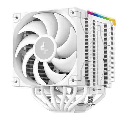 AK620 DIGITAL PRO WH/空冷CPUクーラー/デュアルタワー/デジタルパネル搭載/オールホワイト/Intel LGA1851/1700/1200/1151/1150/1155/2066/2011-v3/2011/AMD AM5/AM4対応