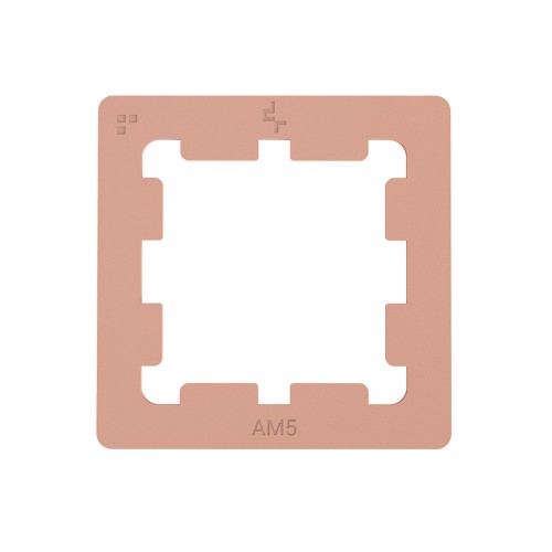 AM5 Thermal Paste Guard / AMD AM5専用グリスガードプレート / 純銅製 / 熱伝導の向上