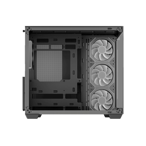 CG530 4F/ピラーレスデザインPCケース/ブラック/デュアルチャンバー設計/背面コネクタマザーボード対応/ARGBファン4基標準搭載