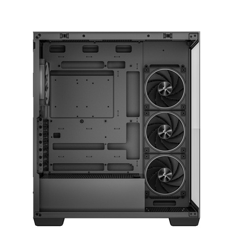 CG580 4F V2/ミドルタワーケース/ピラーレスデザイン/ブラック/シングルチャンバー設計/背面コネクタMB対応/ARGBファン4基標準搭載/360mmラジエーター対応