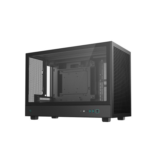 CH260/MicroATX PCケース/ブラック/高エアフロー設計/メッシュパネル/背面コネクタMB対応 (MicroATX)/大型GPU対応