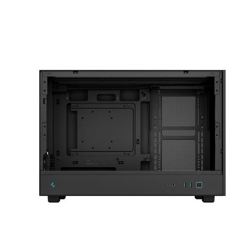 CH260/MicroATX PCケース/ブラック/高エアフロー設計/メッシュパネル/背面コネクタMB対応 (MicroATX)/大型GPU対応