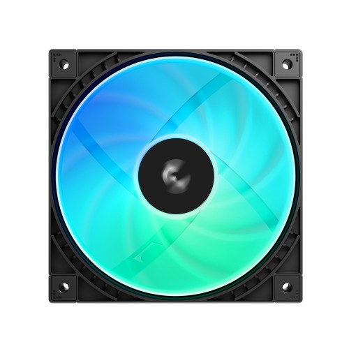 FD12R ARGB V2/120mm ARGBケースファン/リバースブレードモデル/新型クローズドホイール採用で冷却性・静音性を強化/Hydro Bearing/ブラック