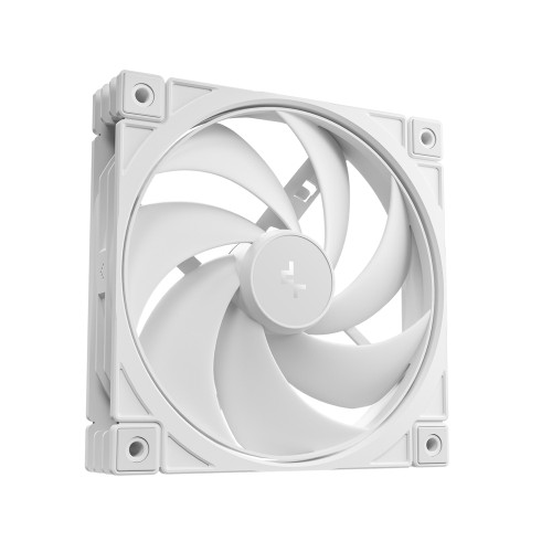 FD12 WH V2/120mmケースファン/ホワイト/セミ・インテグラルブレード構造採用/冷却性・静音性・耐久性を向上/Hydro Bearing/防振ダンパー/3相4極6スロットモーター
