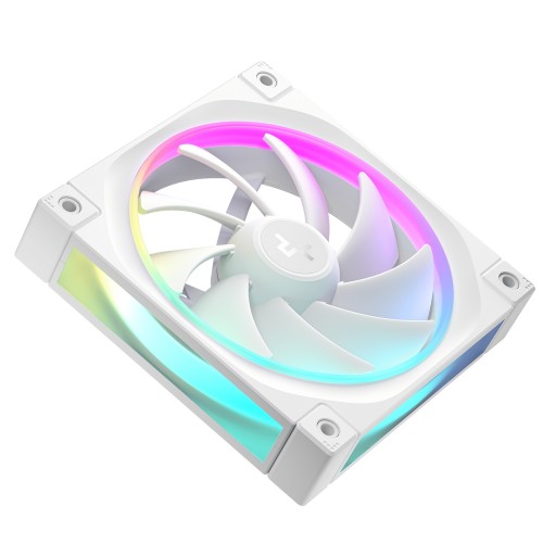 FL12 WH/120mmケースファン/ホワイト/36個のARGB Gen2 LEDによる独自のライトエフェクト/MB同期対応/FDB/防振ダンパー/3相4極6スロットモーター搭載