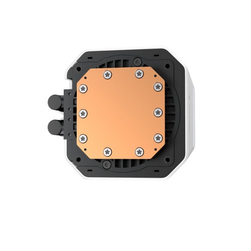 LM360 WH/360mm水冷CPUクーラー/2.4インチIPS液晶ディスプレイ/第6世代ポンプ/「FL12 SE」ARGBファン/Intel LGA1851/1700/1200/1151/1150/1155/AMD AM5/AM4