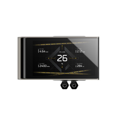 LT360 VISION ARGB/360mm水冷CPUクーラー/角度調整可能な4.5インチIPSウルトラワイドディスプレイ/第6世代ポンプ/「FD12 ARGB V2」ファン/Intel LGA1851/1700/AMD AM5/AM4