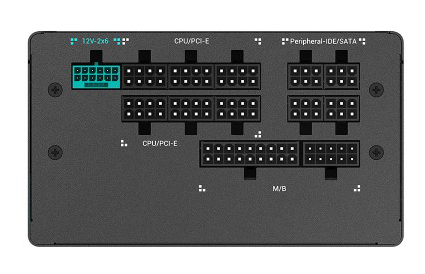 PQ1000G/フルモジュラーATX電源ユニット/100W/ブラック/ATX 3.1・PCIe 5.1対応/80PLUS Gold、PPLP Gold、Cybenetics Platinum/「GAMER STORM」ブランド