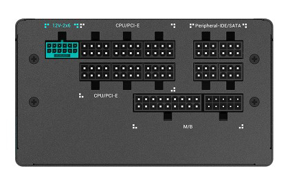 PQ1200G/フルモジュラーATX電源ユニット/1200W/ブラック/ATX 3.1・PCIe 5.1対応/80PLUS Gold、PPLP Gold、Cybenetics Gold/「GAMER STORM」ブランド