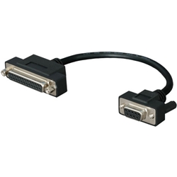 パソコン側D-SUB25P→D-SUB9P変換ケーブル(0.15m)