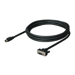 三菱表示器 F920GOT-BBD5-K(D-SUB9P)⇔MELSEC-QCPU(ミニDIN6P)用RS-232Cケーブル（3m)