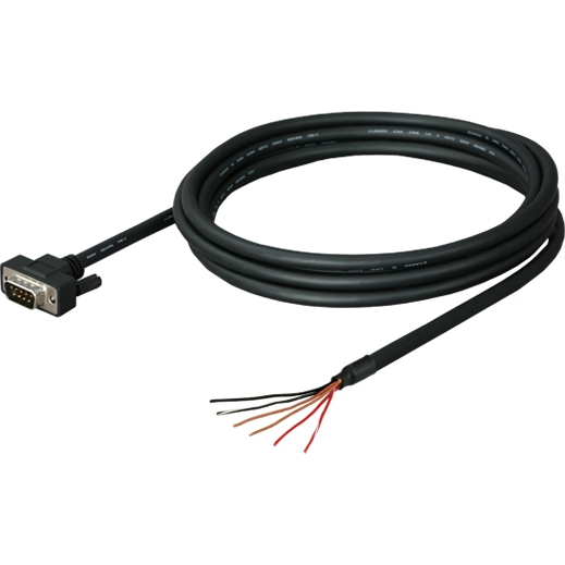 デジタル GP-4105/GP-4115T(バラ線)⇔三菱Q/L/QnA/A計算機リンク(9P)用RS-232Cケーブル(3m)