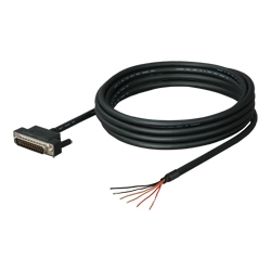 三菱表示器 GOT2000/1000(バラ線)⇔Q/QnA計算機リンク(D-SUB25P)接続用RS-232Cケーブル(15m)