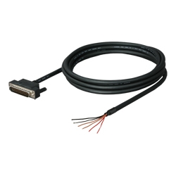 三菱表示器 GOT2000/1000(バラ線)⇔Q/QnA計算機リンク(D-SUB25P)接続用RS-232Cケーブル(3m)