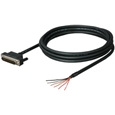 三菱表示器 GOT2000/1000(バラ線)⇔Q/QnA計算機リンク(D-SUB25P)接続用RS-232Cケーブル(3m)