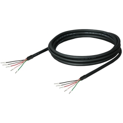 三菱インバータ間接続ケーブル 棒圧着端子⇔棒圧着端子、RS-422ケーブル（3m)