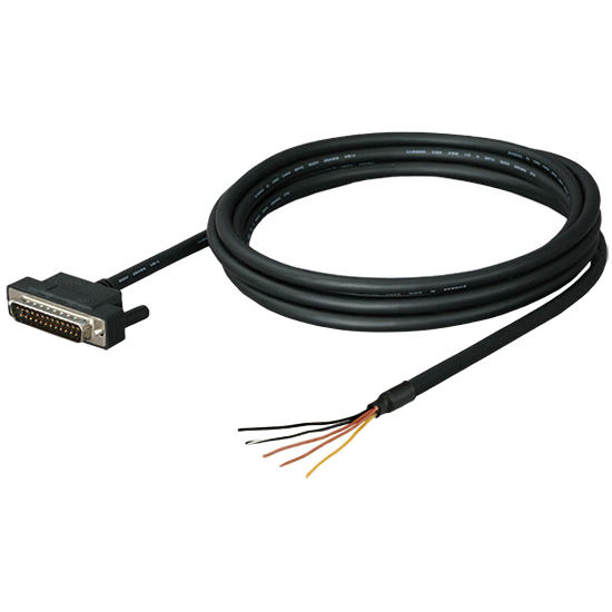 三菱表示器GOT2000⇔三菱CPU直結/計算機リンク(D-SUB25P)接続用RS-422ケーブル 3m