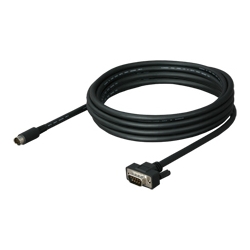 三菱 GOT2000/1000/F900(DB9P)⇔三菱FX/計算機リンク(MD8P）用RS-422ケーブル(10m）