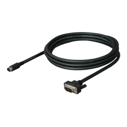 三菱 GOT2000/1000/F900(DB9P)⇔三菱FX/計算機リンク(MD8P）用RS-422ケーブル(3m)