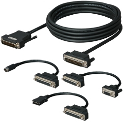 三菱シーケンサ（D-SUB25P）対応コンバータ、D232V-CAB、DFX-422CAB、DAD01R4H