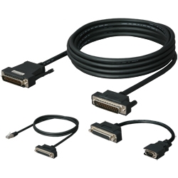 三菱シーケンサ（D-SUB25P）対応RS-422/RS-232Cコンバータ、DAC01R2L、DINV-485CAB