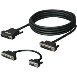 三菱シーケンサ（D-SUB25P）対応RS-422/RS-232Cコンバータ（10m）、D232V-CAB