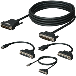 三菱シーケンサ（D-SUB25P）対応コンバータ、DFX-422CAB、DAD01R4H、DINV-485CAB